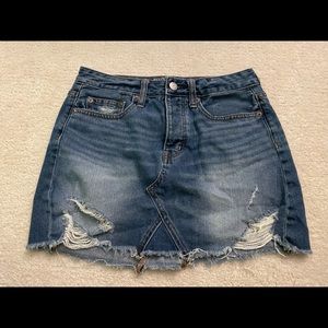 jean skirt